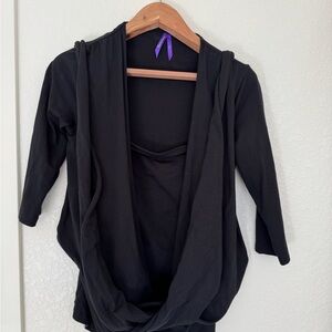 Seraphine Black Skin to Skin Top